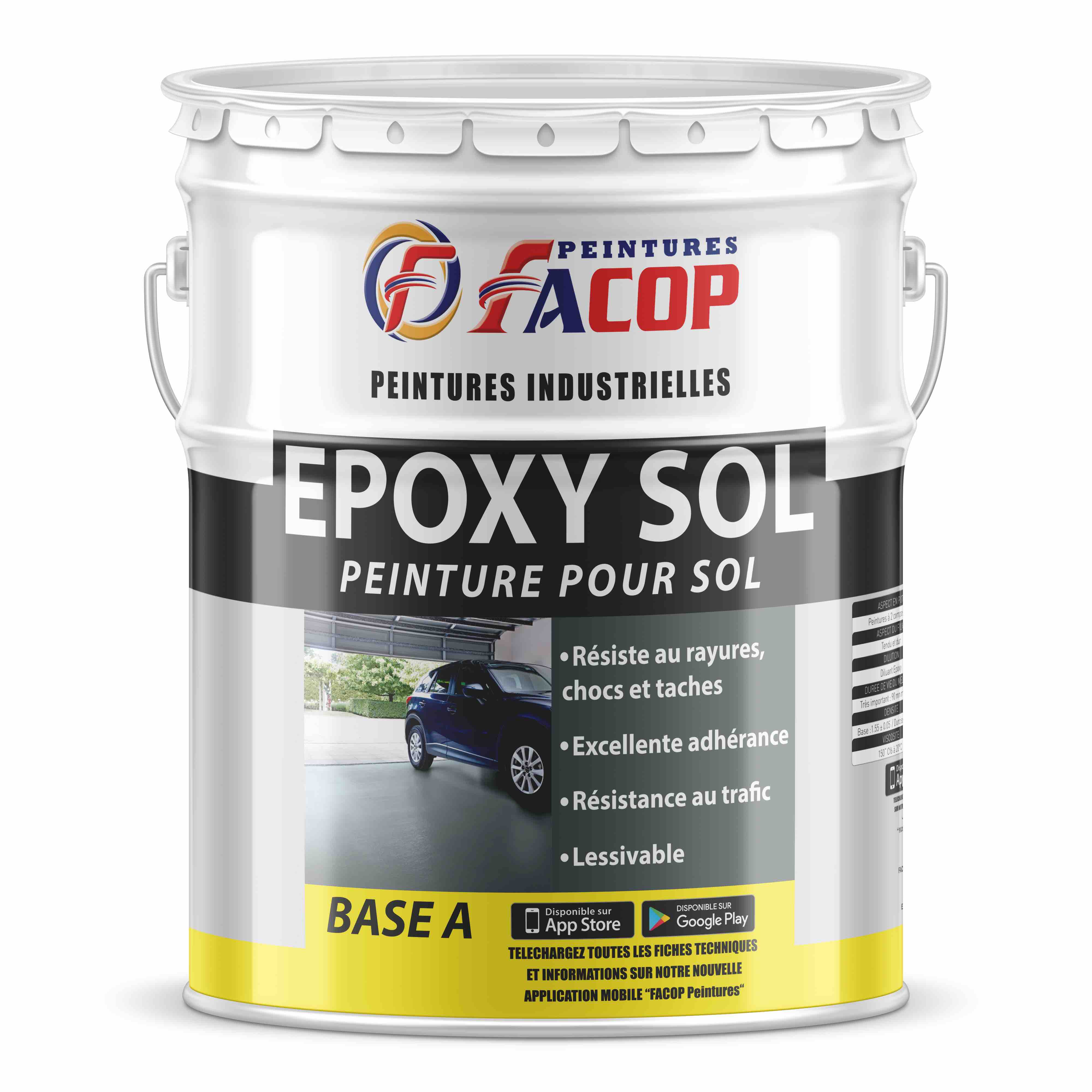 Peinture époxy anticorrosion